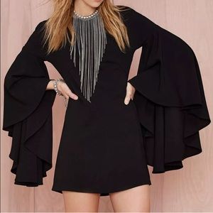 Bell Sleeve Tunic Dress