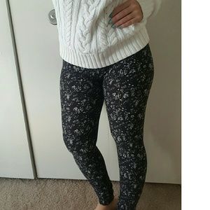 Lularoe OS black and white floral