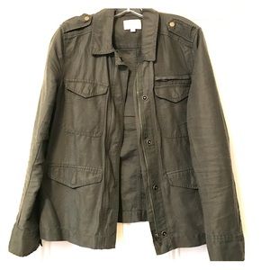 Loft Green Cargo Jacket