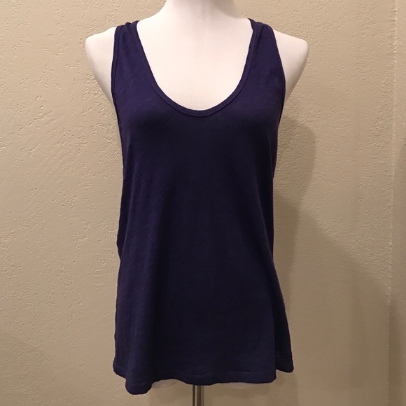 J. Crew Purple Layering Tank Size Medium