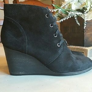 Lucky Brand black booties