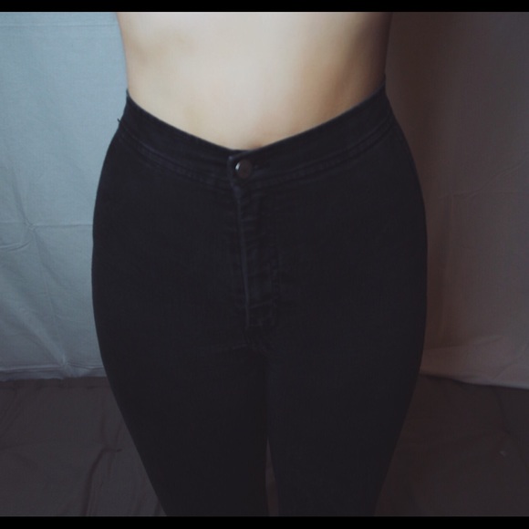 High Waisted American Apparel Jeans