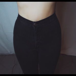 High Waisted American Apparel Jeans