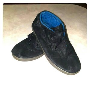 Mens Toms  High Top Shoes size 9.5