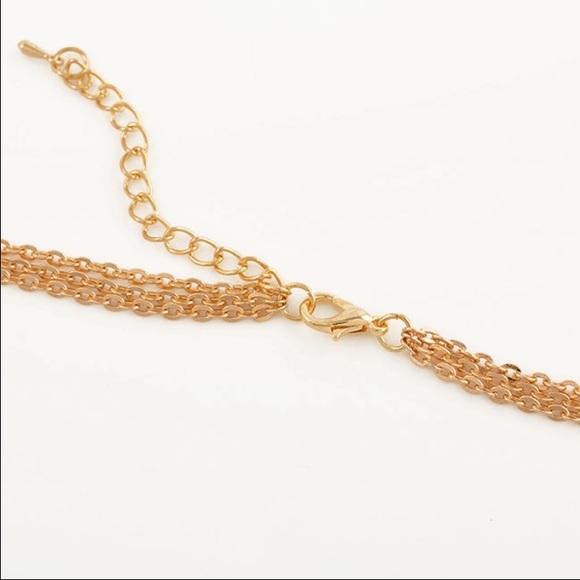 ‼️ 5 for $25 ‼️ Fashion Charms Crystal Layers Gold - Picture 3 of 3