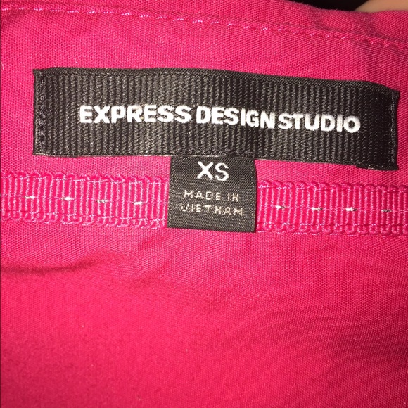 Express Design Studio Short Sleeve Shirt - Picture 4 of 4