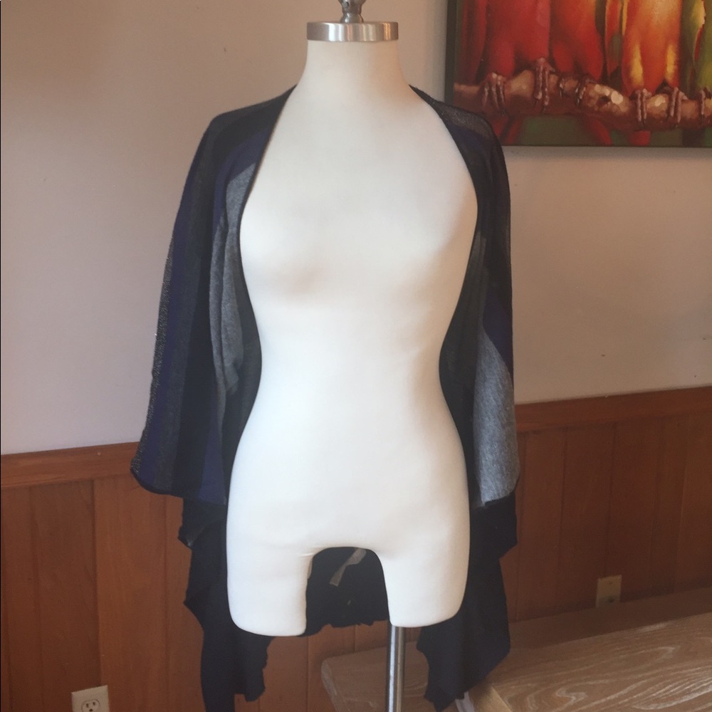 Cardigan with arm holes