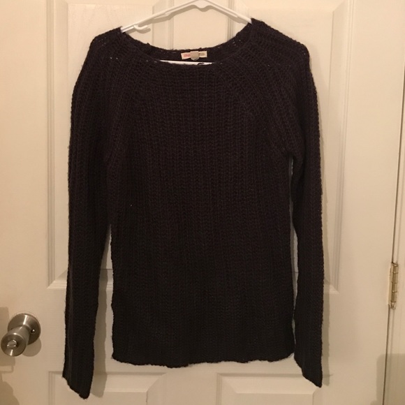 Knit Plum Sweater