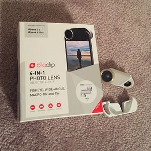 OLLOCLIP 4-IN-1 PHOTO LENS FOR IPHONE