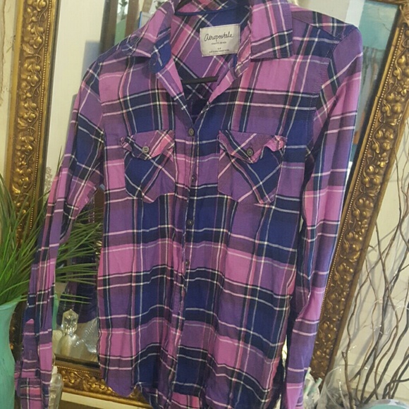 Aeropostale plaid shirt