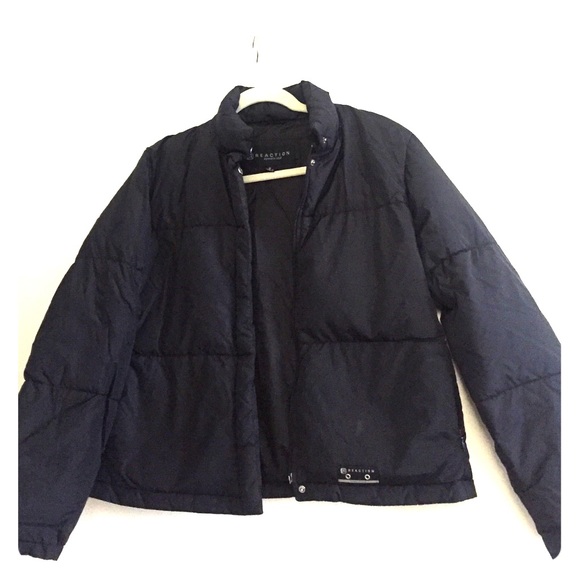 Black down coat