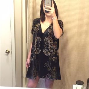 Free people velvet dress