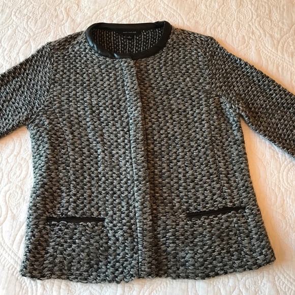 Classic Ann Taylor Sweater Blazer