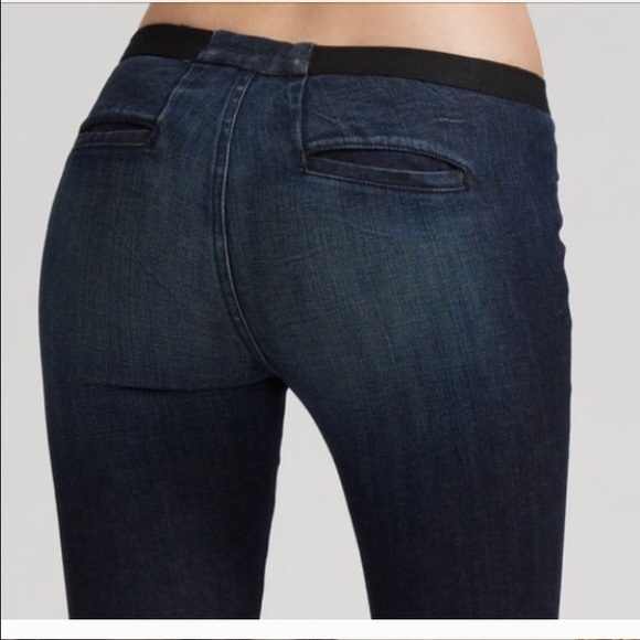 Helmet Lang stretch denim leggings