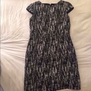 White and black business dress