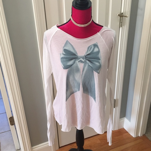 Wildfox Couture Bow Shirt
