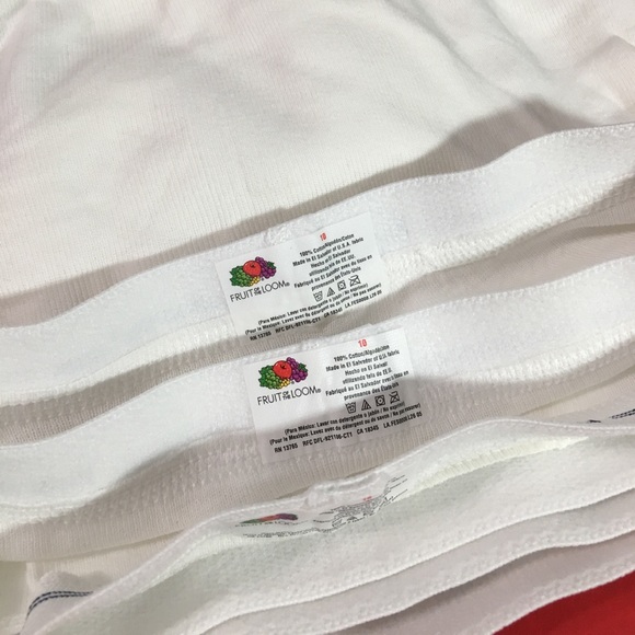 Fruit of the Loom Boys 100% Cotton White Underwear - Picture 3 of 4