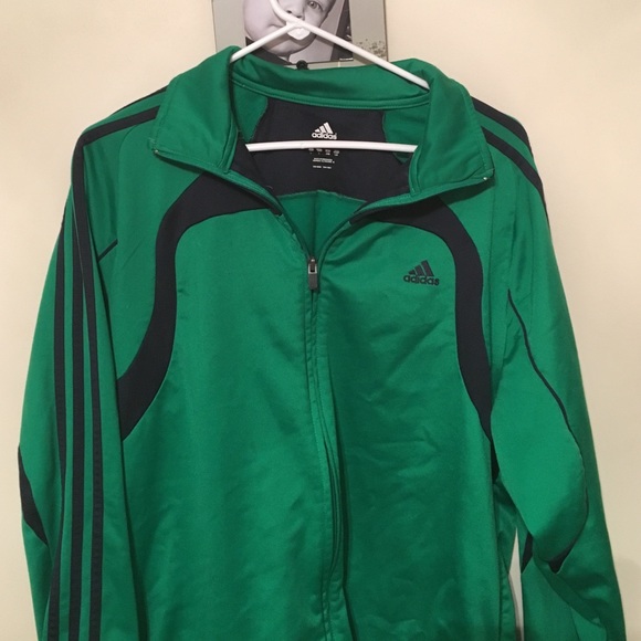Light weight track jacket men's large