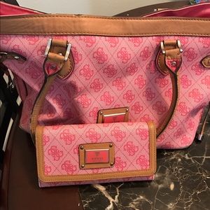 Guess wallet and purse