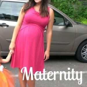Maternity/nursing twist dress by Japanese Weekend