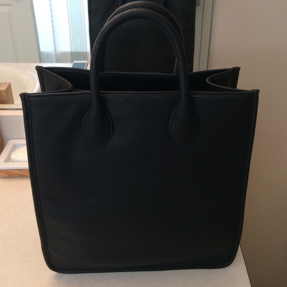 Brand new J.crew black tote NWT
