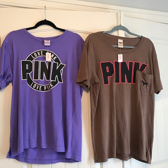 Pink Victoria secret tshirts