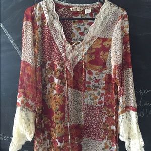 Boho Lace Shirt