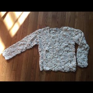 COMME de GARÇONS  BEAUTIFUL CROCHET SWEATER 😍