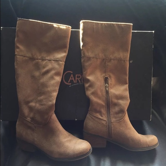 Carlos by Carlos Santana Augusta Boots sze 6 Taupe