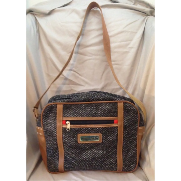 Pierre Cardin Other - ⬇️ Vintage Pierre Cardin Tweed 14" Carry-On