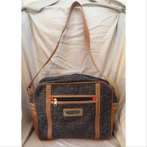 ⬇️ Vintage Pierre Cardin Tweed 14" Carry-On