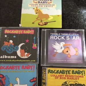 Rockabye baby cds. Musical renditions of pop music