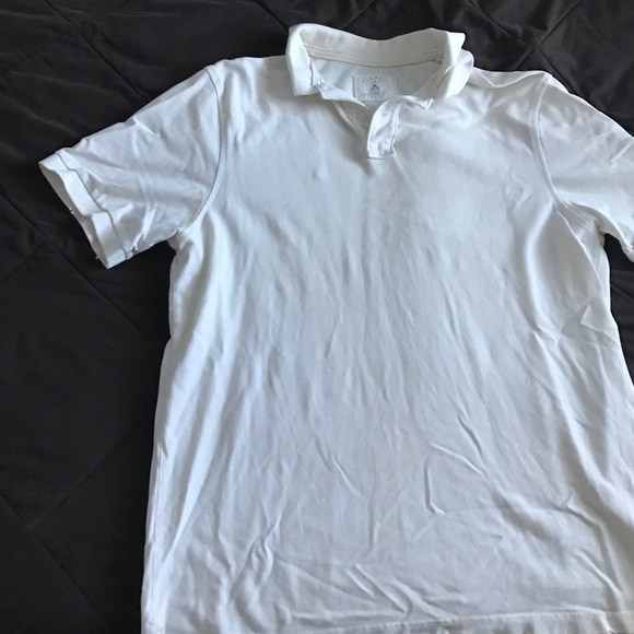 Jcrew distressed polo