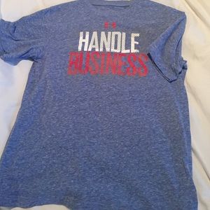 Boys UA athletic shirt