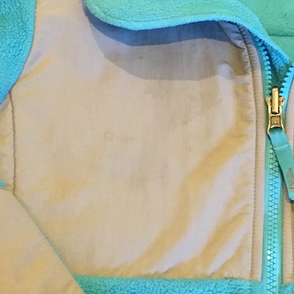 Blue the north face Denali 10/12 girls read below - Picture 2 of 4