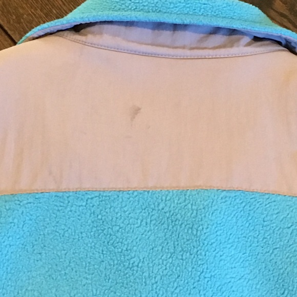 Blue the north face Denali 10/12 girls read below - Picture 3 of 4