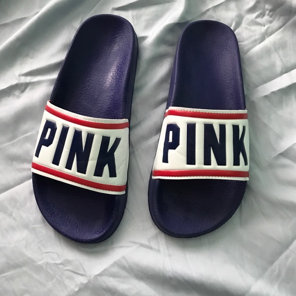 🔴1HOUR SALE🔴PINK VS SLIDES/Sandels