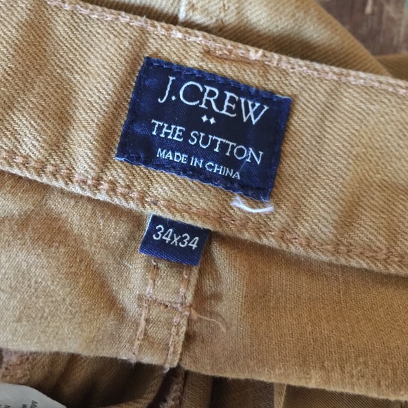Men's J crew pants. 34x34
