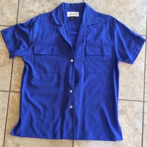 Casual corner silk shirt