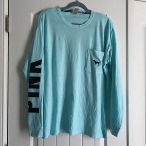 Long sleeve pink Victoria secret ( on hold )