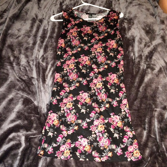 Floral bodycon dress