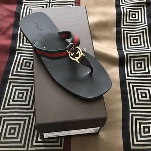 Authentic Gucci Thong Sandals