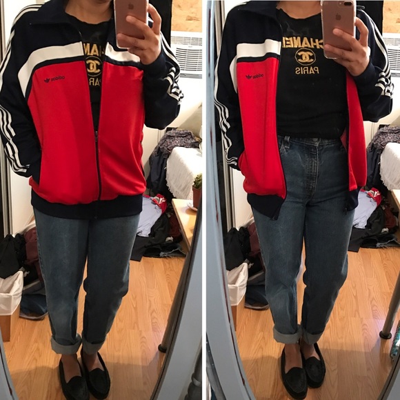 80's ADIDAS Track Jacket - Picture 2 of 4