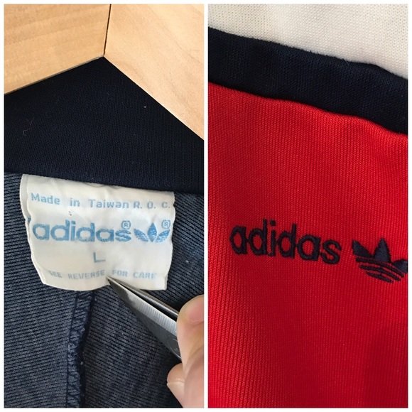 80's ADIDAS Track Jacket - Picture 3 of 4