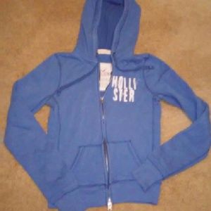 Hollister zipper hoodie