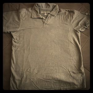 Paper denim and cloth polo. L