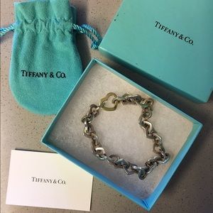 Tiffany & Co. Heart Chain Link Bracelet