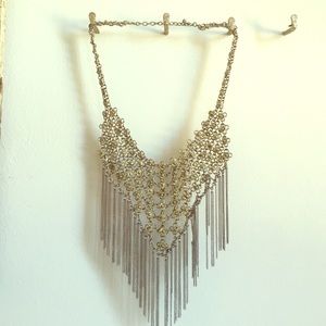Free people fringe collar necklace!!!