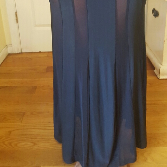 **SOLD**Long Sexy black dress - Picture 3 of 4