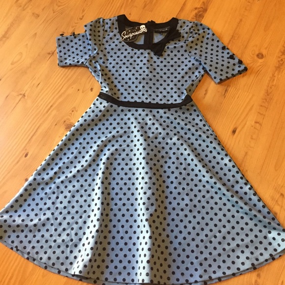 NWT Pin-Up Polka Dot Dress